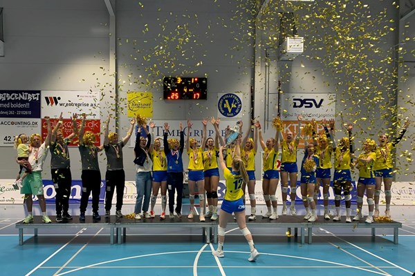 Volleyligakvinder Danmarksmester