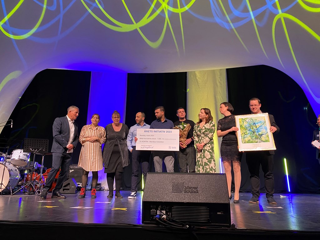 Prisen for Årets Initiativ 2023 gik til GRØN KulturWeekend, som blev arrangeret af KONTRA-Brøndbys Kulturklub.